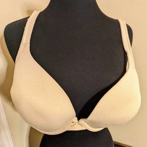 Nude Cotton Smooth Boost Plunge Bra
